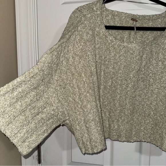 Free People Green Knit Sweater - Picture 2 of 4
